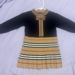 3t Toddler Stretch pleaded dress